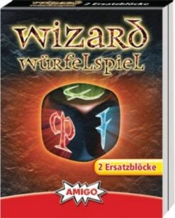 Amigo Wizard Würfel Ersatzblock (2 Stück)