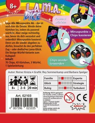 Amigo LAMA Dice 3 Amigo LAMA Dice – Bild 3