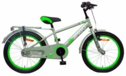 Amigo Sports 18 Zoll 26 Cm Jungen Rücktrittbremse Grau/Grün