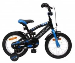 Amigo BMX Fun 14 Zoll 21 Cm Jungen Rücktrittbremse Schwarz/Blau
