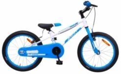 Amigo Cross 18 Zoll 22 Cm Jungen Felgenbremse Blau/Weiß