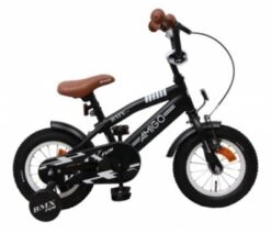 Amigo BMX Fun 12 Zoll 21 Cm Jungen Rücktrittbremse Mattschwarz