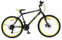 Amigo Next Level 26 Zoll 47 Cm Unisex 21G Felgenbremse Schwarz/Gelb