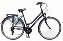 Amigo Moves 28 Zoll 56 Cm Damen 6G Felgenbremse Mattschwarz