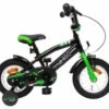 Amigo BMX Fun 12 Zoll 21 Cm Jungen Rücktrittbremse Grün/Mattschwarz