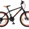 Amigo Next Level 24 Zoll 39 Cm Junior 21G Felgenbremse Schwarz/Orange