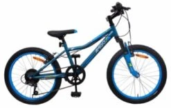 Amigo Attack 20 Zoll 28 Cm Jungen 6G Felgenbremse Blau