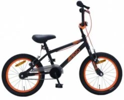 Amigo BMX Danger 16 Zoll Junior Felgenbremse Schwarz/Orange