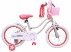 Amigo Superstar 16 Zoll 22 Cm Mädchen Rücktrittbremse Creme