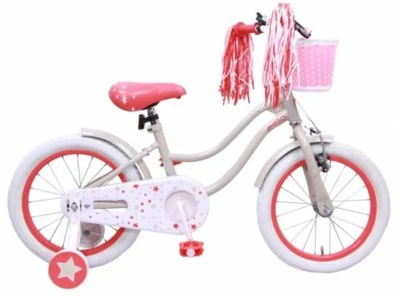 Amigo Superstar 16 Zoll 22 Cm Mädchen Rücktrittbremse Creme 1 Amigo Superstar 16 Zoll 22 Cm Mädchen Rücktrittbremse Creme