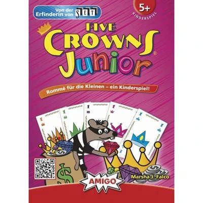 Amigo Five Crowns Junior Kartenspiel Ab 5 Jahren 4 Amigo Five Crowns Junior Kartenspiel Ab 5 Jahren – Bild 4