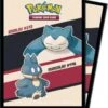 Amigo Pokémon Schutzhüllen Snorlax & Munchlax 65er