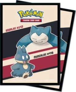 Amigo Pokémon Schutzhüllen Snorlax & Munchlax 65er